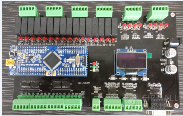 参赛-基于NuTiny-SDK-M451实现三菱PLC通讯板（原理图、PCB源文件、程序源码）