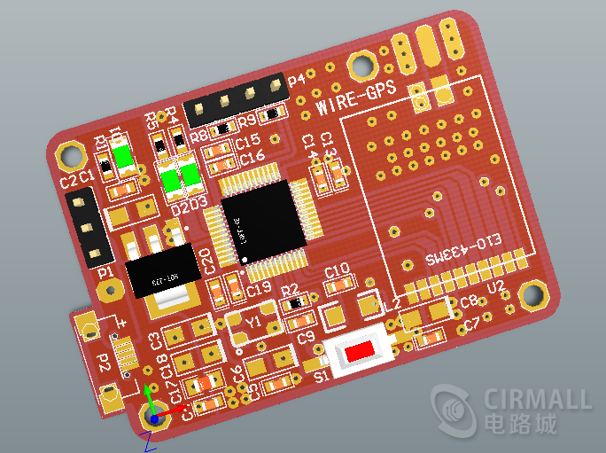 SI4463主从模式无线通信，GPS定位系统，附PCB板工程/程序