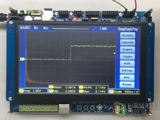 STM32F407高性能数字信号示波器全开源-教程/源码/硬件奉上