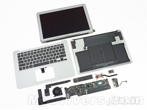 2012新款13寸MacBook Air详尽拆解- 电路城